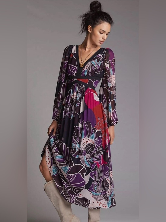Anthropologie Dresses & Skirts - NWT Anthropologie Let Me Be Floral Midi Dress